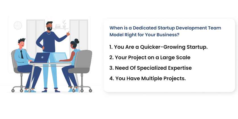 When is a Dedicated Startup Development Team Model Right for Your Business